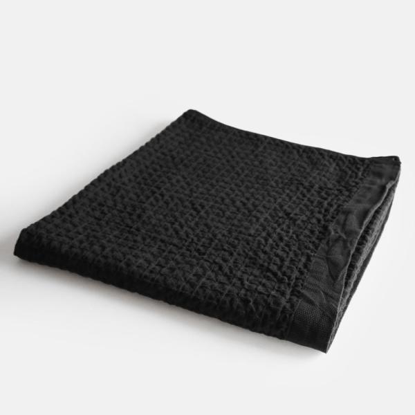 kontex / HEATHER WAFFLE size:XL(Charcoal Gray) | コンテックス ヘザーワッフル チャコールグレー 墨黒 今治タオル imabari | 117966