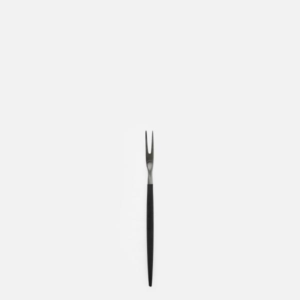 Cutipol / GOA フルーツフォーク（ブラックシルバー） | メール便可 10点まで | クチポール ゴア カトラリー fruit fork | 118190