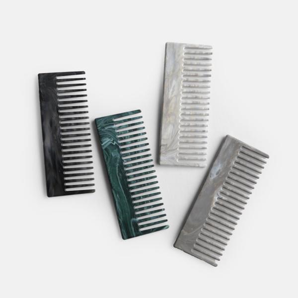 ParallelPlastics[パラレルプラスチックス] / Stone Comb | パラレルプラスチックス コーム 櫛 ヘアコーム リサイクルプラスチック 日本製 | 118696