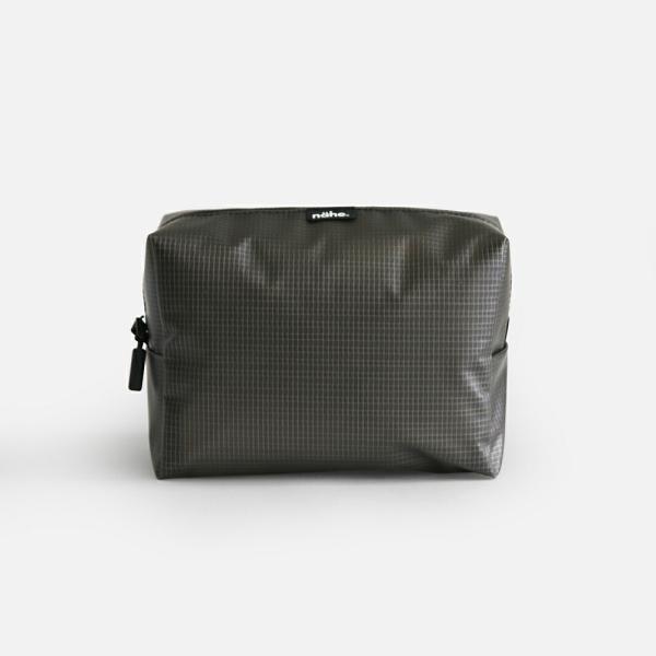 nahe[ネーエ] / SOFT GRID POUCH L(GY) | ソフトグリッドポーチ ハイタイド HIGHTIDE ガジェットケース ポーチ 化粧ポーチ | 119190