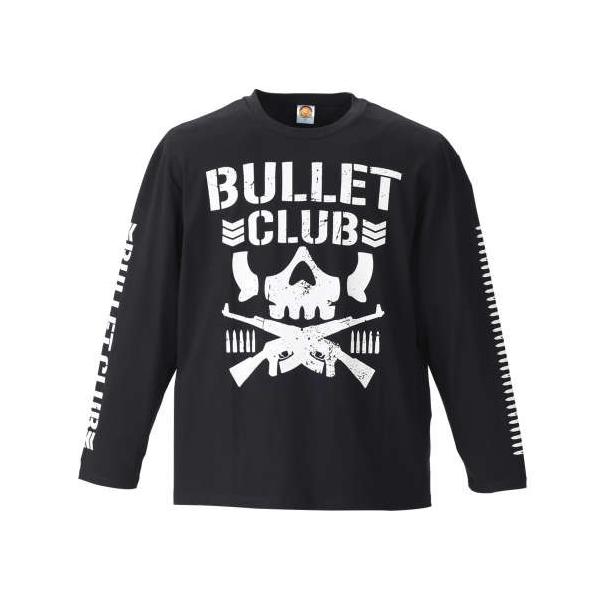 新日本プロレス BULLET CLUB長袖Tシャツ ビッグロゴ ブラック 1178-8370-1 3L 4L 5L 6L 8L