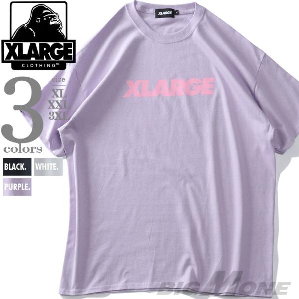 大きいサイズ メンズ XLARGE エクストララージ ロゴ 半袖 Tシャツ USA直輸入 10121301-1004 XLARGE（エクストラ ラージ） 大きいサイズ メンズ ロゴ 半袖 Tシャツ