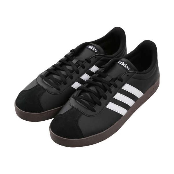 大きいサイズ メンズ adidas スニーカー VL COURT BASE M コアブラック 1240-5336-2 29 30 31 32
