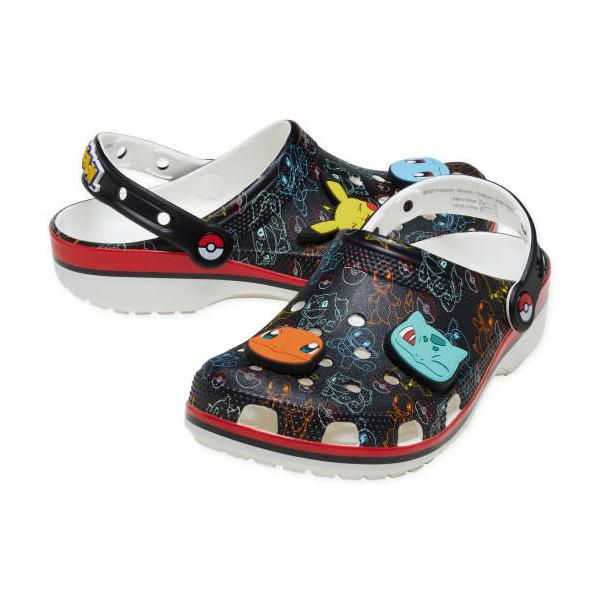 大きいサイズ メンズ crocs サンダル POKEMON PRINT CLASSIC CLOG マルチ 1240-5342-1 M12 M13