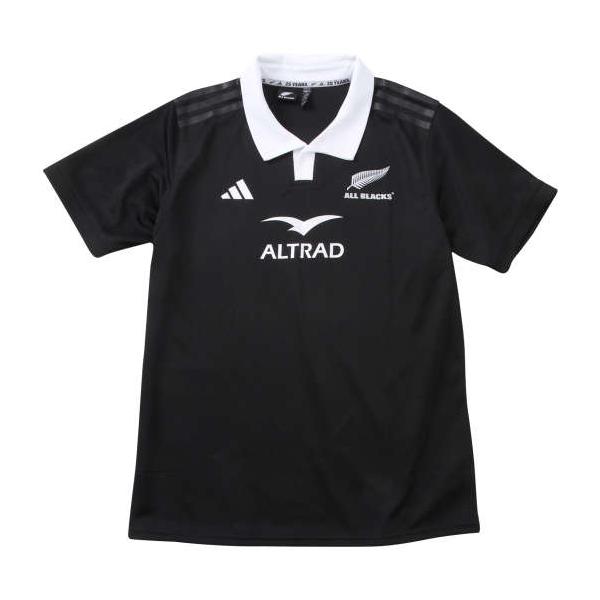 大きいサイズ メンズ adidas RUGBY All Blacks ホーム ジャージー オールブラック 1248-4301-1 4XL 6XL