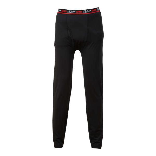 大きいサイズ メンズ EDWIN BODY FIRE ロング タイツ ブラック 1249-5324-2 3L 4L 5L 6L 7L 8L