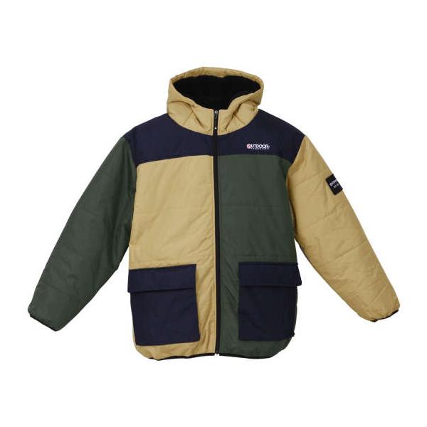 大きいサイズ メンズ OUTDOOR PRODUCTS 240Tフルダルタフタ 中綿 キルト ジャケット マルチ 1253-3323-3 3L 4L 5L 6L 7L 8L