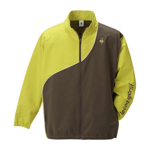 大きいサイズ メンズ LE COQ SPORTIF ヒートナビクロススタンド ジャケット ライム 1276-3300-3 3L 4L 5L 6L