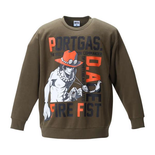 �傫���T�C�Y �����Y ONE PIECE ���N�� �N���[�l�b�N �g���[�i�[ �J�[�L 1278-1391-1 3L 4L 5L 6L 8L