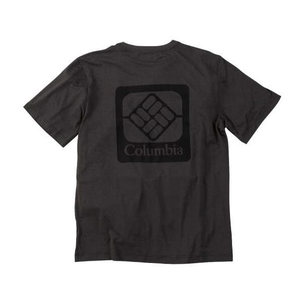 大きいサイズ メンズ Columbia クイックハイクバックグラフィック 半袖 Tシャツ ブラックヘザー 1278-6215-2 1X 2X 3X 4X 5X 6X