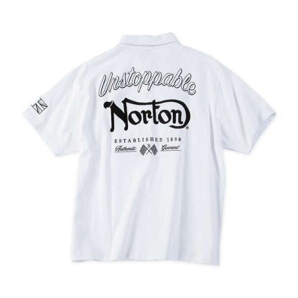 大きいサイズ メンズ Norton 半袖 ポロシャツ ホワイト 1278-6292-1 3L 4L 5L 6L 8L