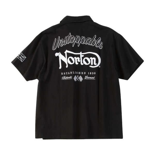 大きいサイズ メンズ Norton 半袖 ポロシャツ ブラック 1278-6292-2 3L 4L 5L 6L 8L