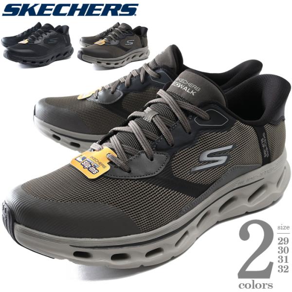 大きいサイズ メンズ SKECHERS スケッチャーズ シューズ スニーカー GO WALK GLIDE-STEP 2.0-ZAC 216660