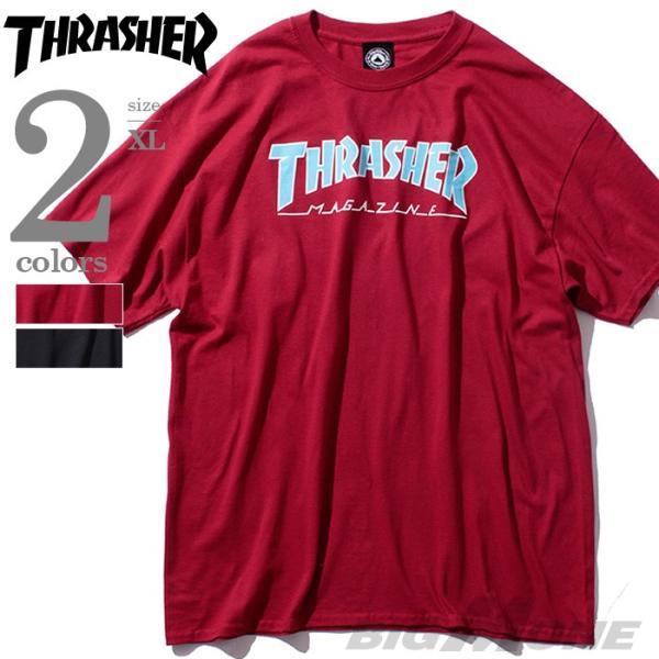 【大きいサイズ】【メンズ】THRASHER(スラッシャー) 半袖デザインTシャツ【USA直輸入】311172 THRASHER（スラッシャー） 大きいサイズ メンズ 半袖デザインTシャツ