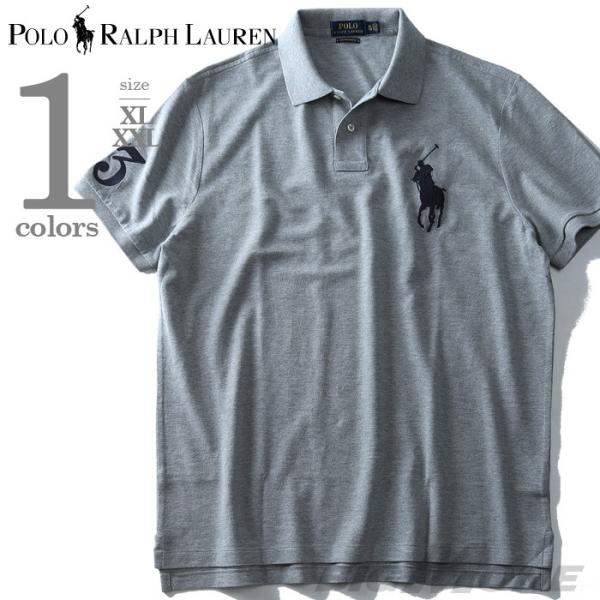 POLO RALPH LAUREN ポロ ラルフローレン 半袖ビッグポニー鹿の子ポロシャツ USA直輸入 710697457005