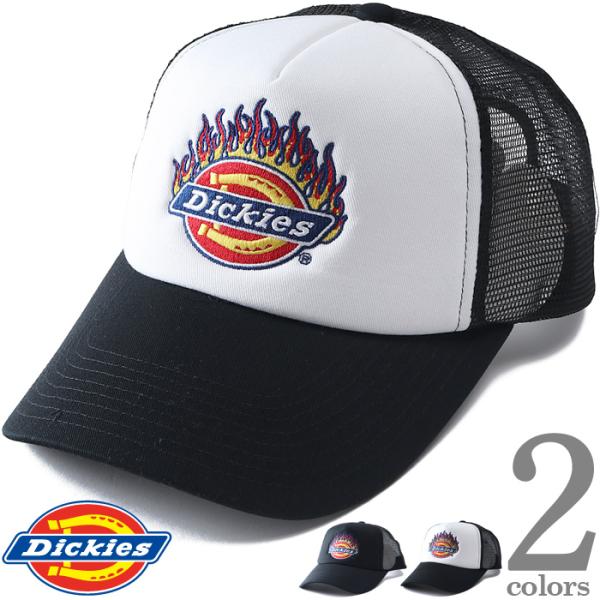大きいサイズ メンズ Dickies ディッキーズ ロゴ刺繍 メッシュ キャップ 帽子 81082200