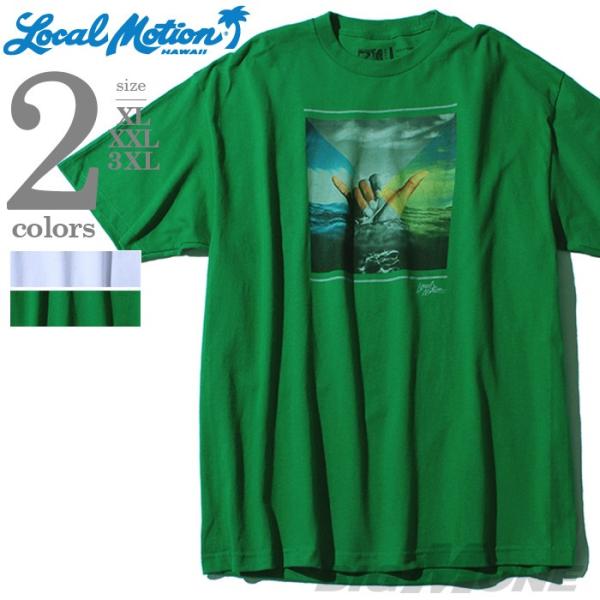 LOCAL MOTION ローカルモーション プリント半袖Tシャツ USA直輸入 smt-5219