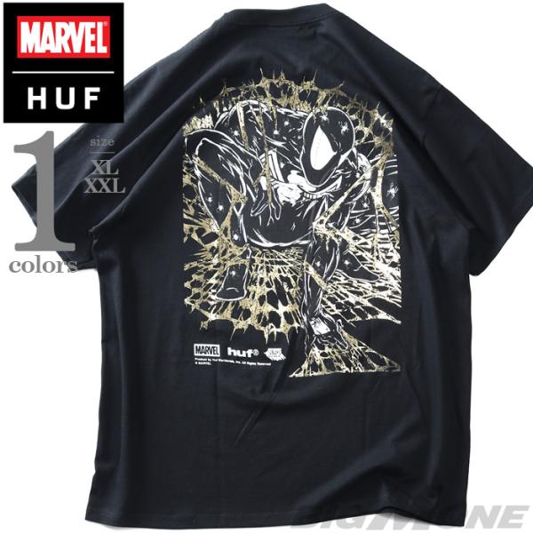 【完売品】 HUF MARVEL SPIDER-MAN スパイダーマン　Tシャツ bmo_ts02728