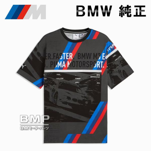 BMW 純正 M MOTORSPORT COLLECTION 2026 PUMA メンズ グラフィック Tシャツ プーマ コレクション