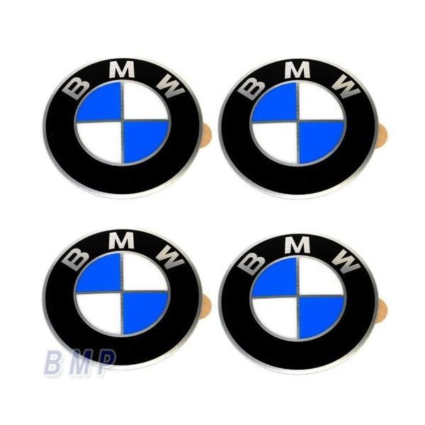 BMW 純正 エンブレム ホィールキャップバッジ 58mm 4枚セット