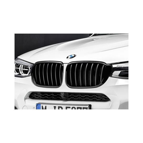 BMW BMW F25 X3 F26 X4 ブラック キドニー グリル 左右セット 2014年4