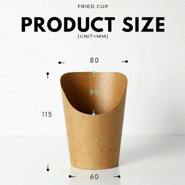 テイクアウト 紙コップ 揚げ物用 クラフト 紙カップ 0個 Ec25 Buyee Buyee Japanese Proxy Service Buy From Japan Bot Online