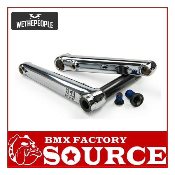 自転車 BMX クランク WETHEPEOPLE LEGACY CRANK 165mm メッキ : BMX