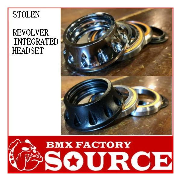 自転車 BMX ヘッドセット STOLEN REVOLVER INTEGRATED HEADSET 1-1/8