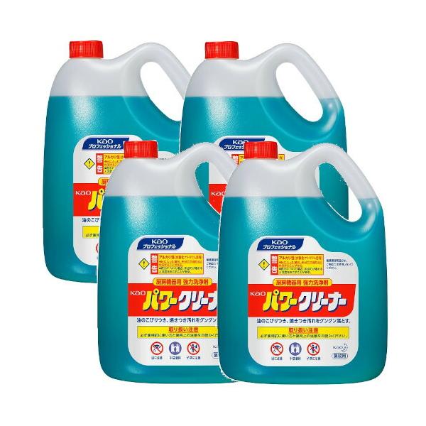 Kao 花王 パワークリーナー 4.5L×4 【ケース販売】【4個セット Kao 花王 パワークリーナー 4.5L×4 【ケース販売】【4個セット