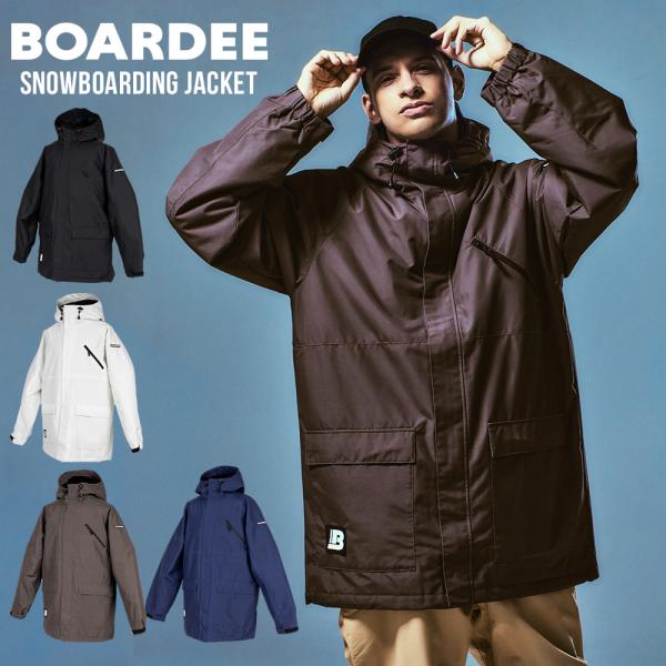 BOARDEE　ボーディー メンズ スノーボードウェア ジャケット■BD24IFOT03M■素材ポリエステル■耐水圧20,000mm■透湿性：3,000g■ジャケット・フード調整可(後ろ)・フード絞り可(首元)・袖口調整可・裾調整可・サイド...