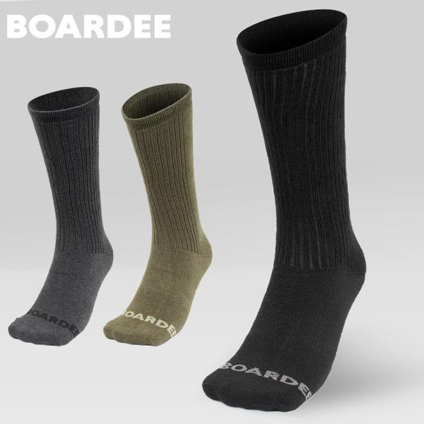 BOARDEE　ボーディー メンズ レディース スノーボード ソックス■BD24MFSO01M■素材綿、ポリエステル、その他■サイズ25-28cmリブ：しっかりとしたリブ編み構造により、フィット感が向上し、運動中のズレを軽減します。アーチサ...