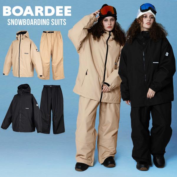 BOARDEE スノボウェア レディース 上下セット スノーボード