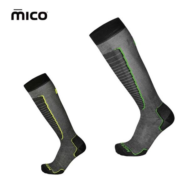 MICO SOCKS ミコ ソックス スノボ靴下■ CA230 LIGHT  WARM CONTROL最適な衣服内気候を保ち速乾性に優れた薄型ソックス■素材PA 47%, PP 46%, Lycra 7% ■イタリア製■サイズS/M/L■カ...