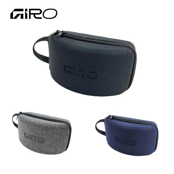 GIRO ジロ スノボゴーグル アクセサリー ケース■GOGGLE CASEゴーグルケースカラー■Black■Charcoal■Navy素材・ポリエステル100％サイズ・W21cm×H12cm×D12cmスペアレンズ収納ポケット付き※メーカ...