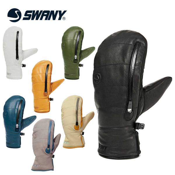 SWANY スワニー スノボグローブ■TS-100ABocco ボッコカラー■BK■WH■SGL/CML■SG/FG■AV/NV■DBE/SLB■VAN/SGLサイズXS,S,M,L※サイズはUSサイズとなります。素材Goat Leathe...