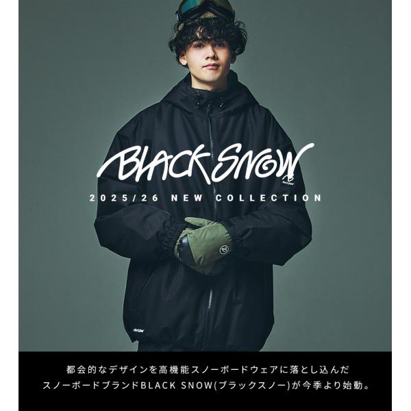 �X�m�{ �X�L�[�O���[�u �����Y �X�m�[�{�[�h BLACKSNOW BS25HFGL02M �u���b�N�X�m�[ �~�g�� ���j�Z�b�N�X ���f�B�[�X ���i�摜1