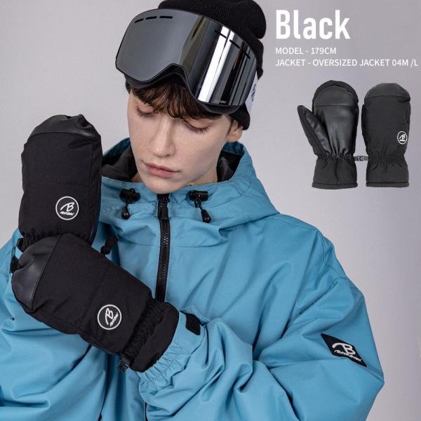 �X�m�{ �X�L�[�O���[�u �����Y �X�m�[�{�[�h BLACKSNOW BS25HFGL02M �u���b�N�X�m�[ �~�g�� ���j�Z�b�N�X ���f�B�[�X ���i�摜5