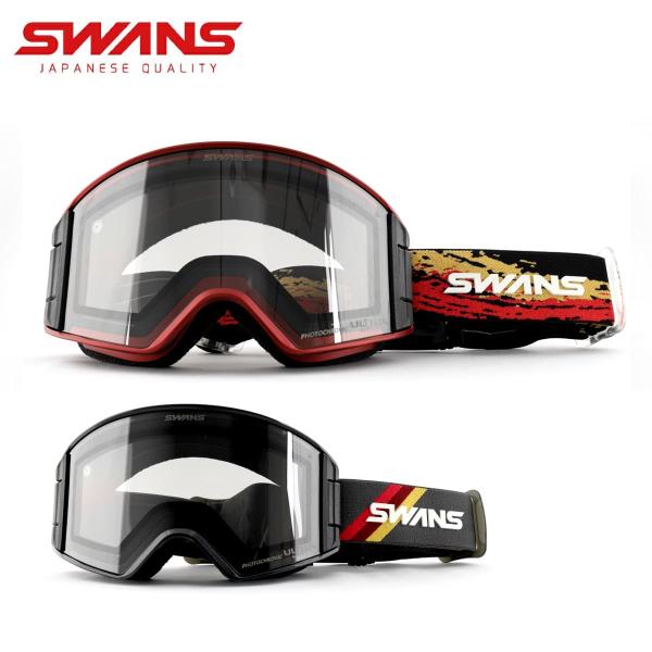 スワンズSWANSスノボゴーグル■OC-MDH-CU-LGOUTBACKCOMPACT-MDH-CU-LGアウトバックコンパクトMDH-CU-LGカラー：レンズ（可視光線透過率）PBK：LIGHT SILVER MIRROR × PHOTO...