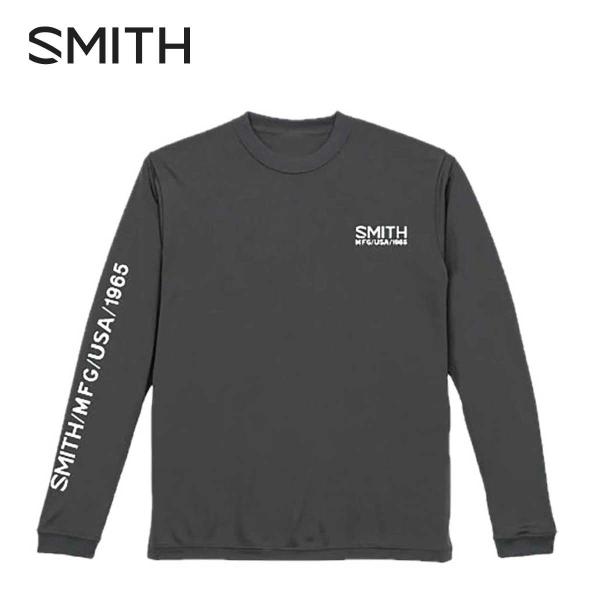 SMITH スミス ウェア メンズ レディース Tシャツ＜2027＞ ISSUE LONG SLEEVE DRY / イッシュー ロングスリーブ ドライ / 01130522
