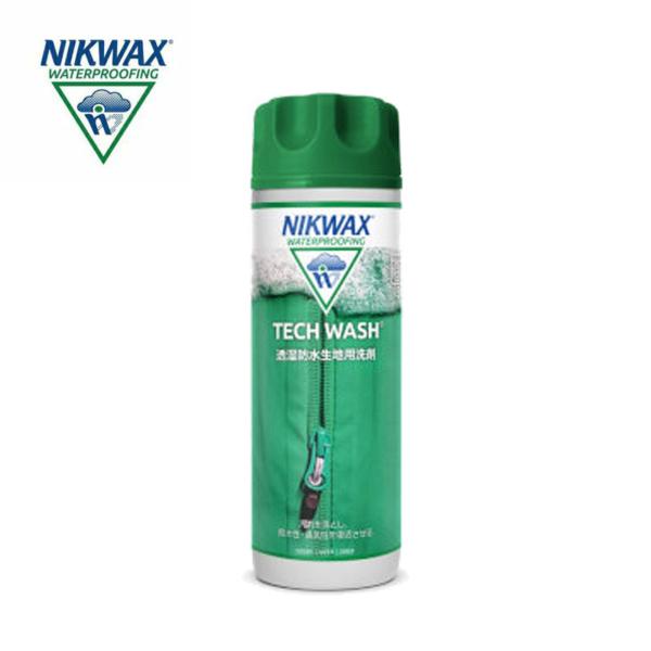 NIKWAX ニクワックス■テックウォッシュ / EBE181洗剤(撥水生地用)容量:300ミリリットルアウトドアウェアやスポーツウェア全般、ギアにも使用が可能。通常の洗剤と異なりウェア上の撥水コーティングを傷つける事なく、その上に付いた汚...