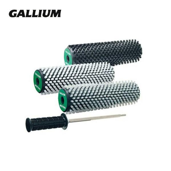 GALLIUM ガリウム ロトブラシセット■ロトブラシセットA/000126セット内容ロトブラシ　ボア(BH)SP3121中・硬ワックス用・ブラシの長さ/約20cm・ブラシ台座の径/約5cm・毛の長さ/約6mm・毛の色/ブラックBLUE、H...