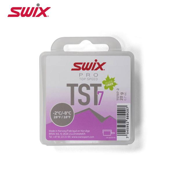 SWIX スウィックス ワックス■TST07 / TS ターボバイオレット 20g汚雪や乾燥した摩擦係数の多い雪（アイスバー等）に機能するレーシングワックス20g-2℃〜-8℃SIZE:20gフッ素無配合■特徴固形ワックス