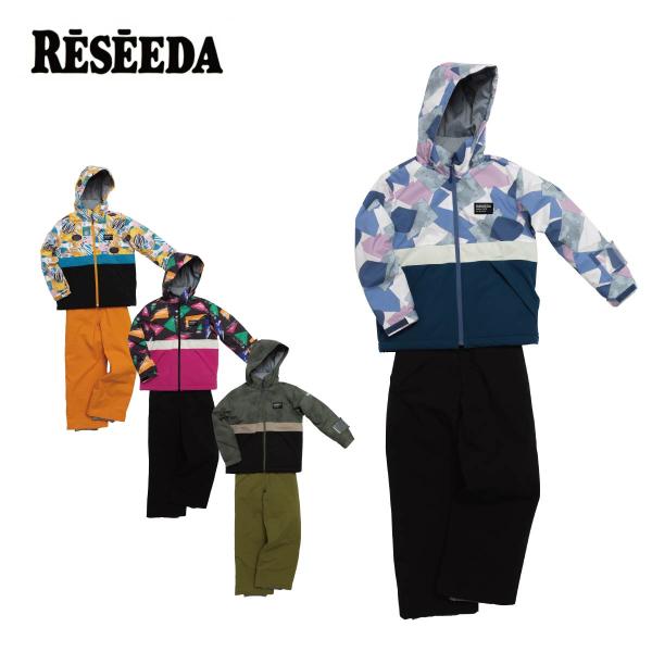 スノボウェア キッズ スノーウェア ジュニア レセーダ RESEEDA 上下セット＜2025＞ JUNIOR SUIT / RES77201【GARA】【上下セット ジュニア】