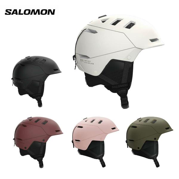 SALOMON サロモン スノーボードヘルメット メンズ レディース■HUSKPROカラー■L41528000：White■L47262100：Black■L47262300：Madder■L47611800：HeavenlyPink■L4...