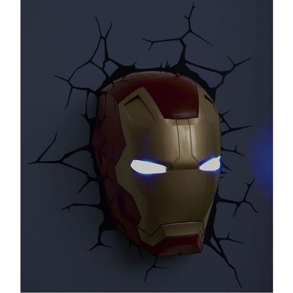 アイアンマン Iron Man 3dデコライト マスク 顔 フィギュア アベンジャーズ 照明 壁ライト アメコミ Buyee Buyee 日本の通販商品 オークションの代理入札 代理購入
