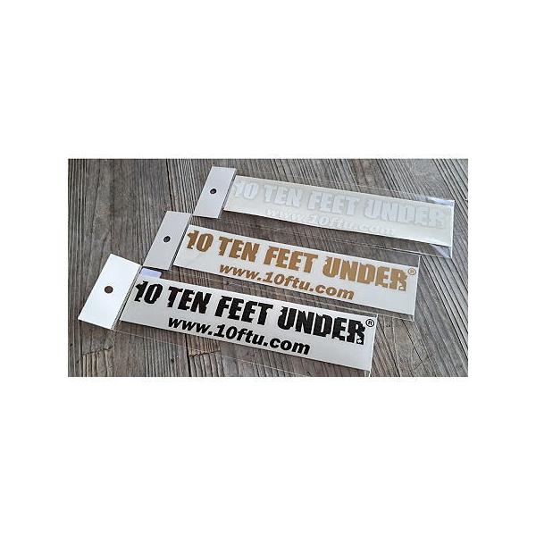 10 TEN-FEET UNDER/10テンフィートアンダー　CUTTING STICKER/カッティングステッカー　【メール便可】