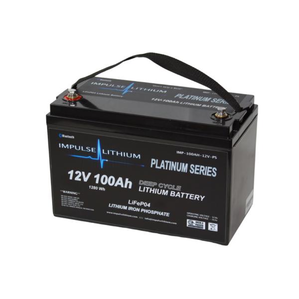 12V-100AH Platinum Series LiFePO4 Lithium Cranking Battery 