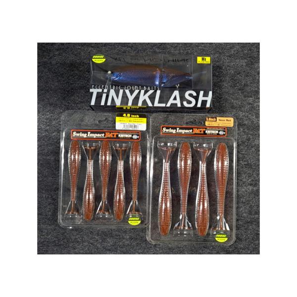 ルアー・フライ DRT TiNYKLASH low CRUISE NEON RED TiNY KLASH Low