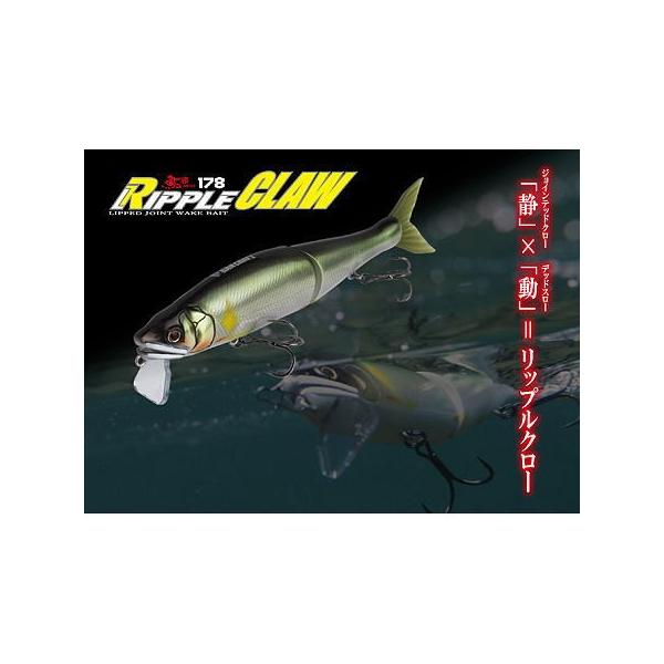 GAN CRAFT（ガンクラフト） AYUJA RIPPLE CLAW 178/鮎邪 リップル