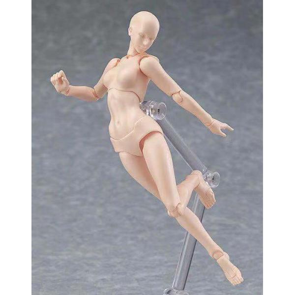 デッサンドール デッサン 作画 練習男女セット フィギュア イラスト 素体モデル人形 可動フィギュア 肌色 Dejapan Bid And Buy Japan With 0 Commission